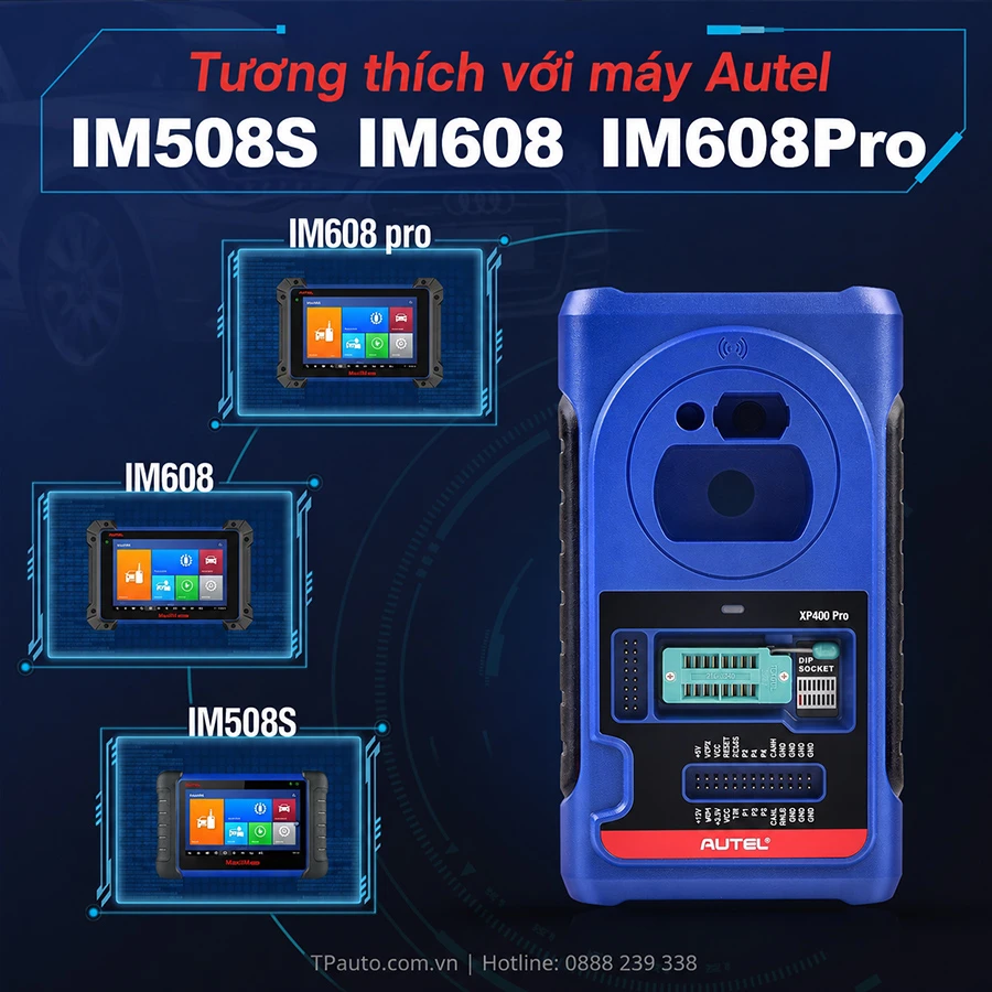 xp400 pro tương thích im508s, im608, im608 pro